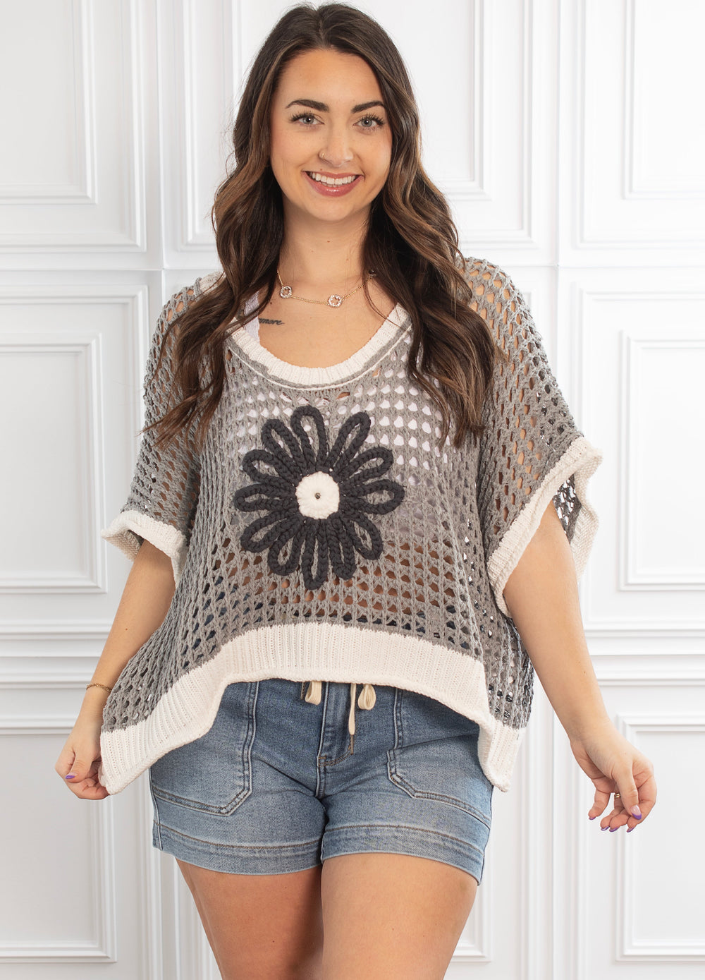 Daisy Charm Top