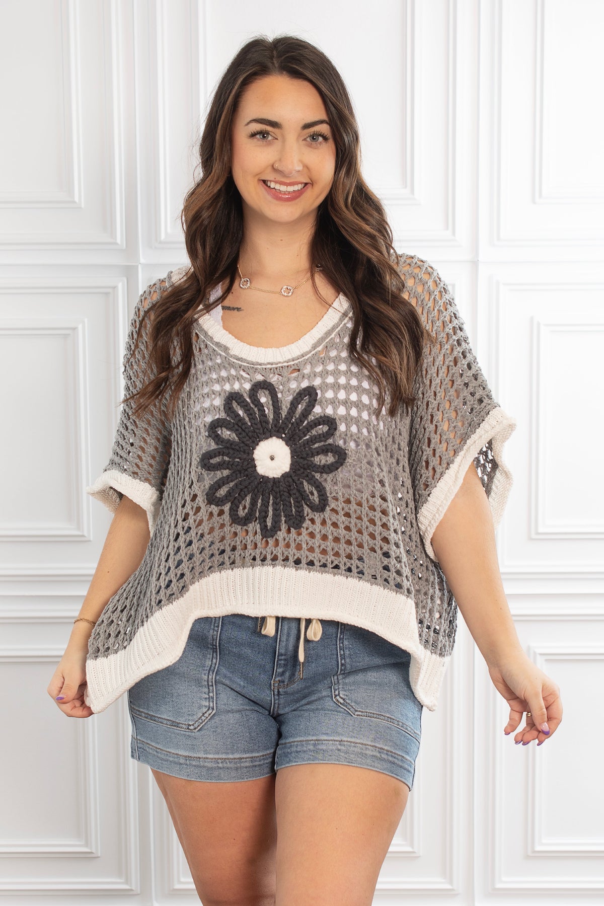 Daisy Charm Top