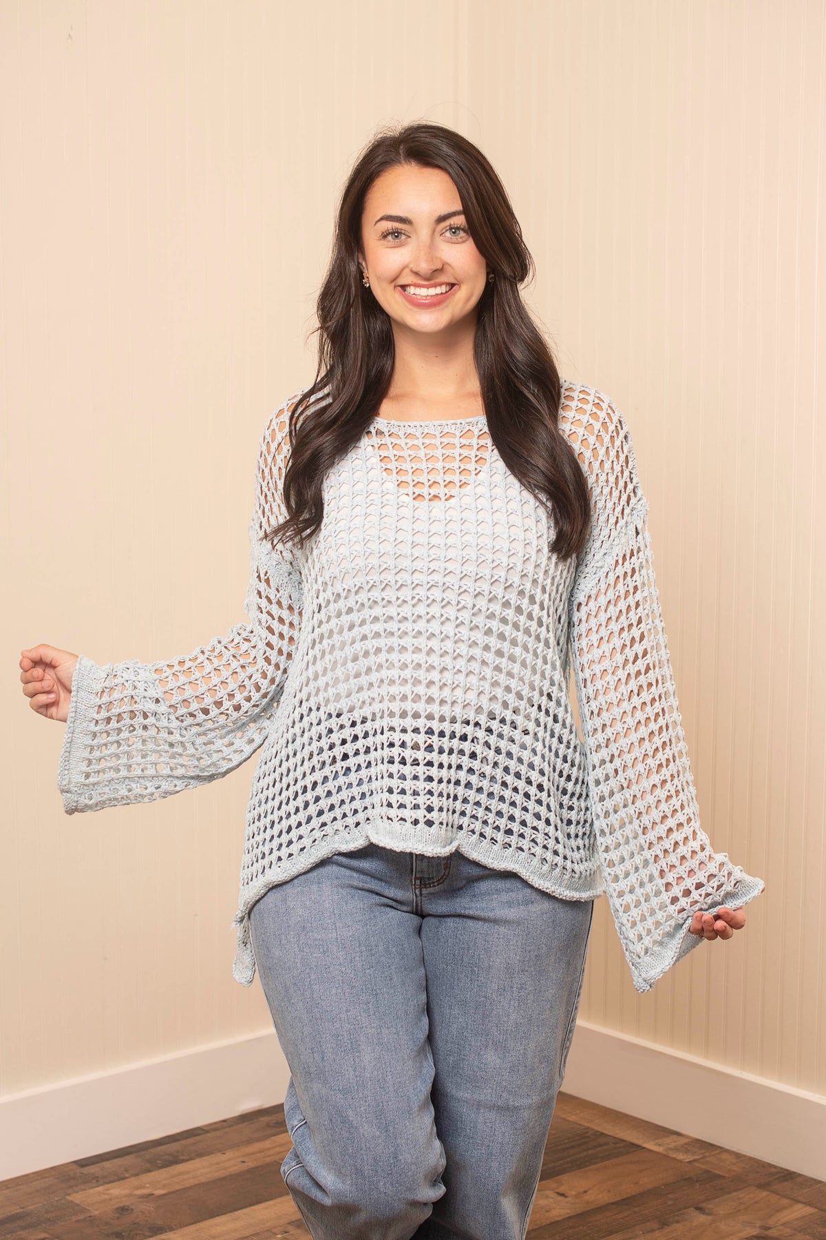 Easy Breezy Loose Knit Sweater- Summer Edit