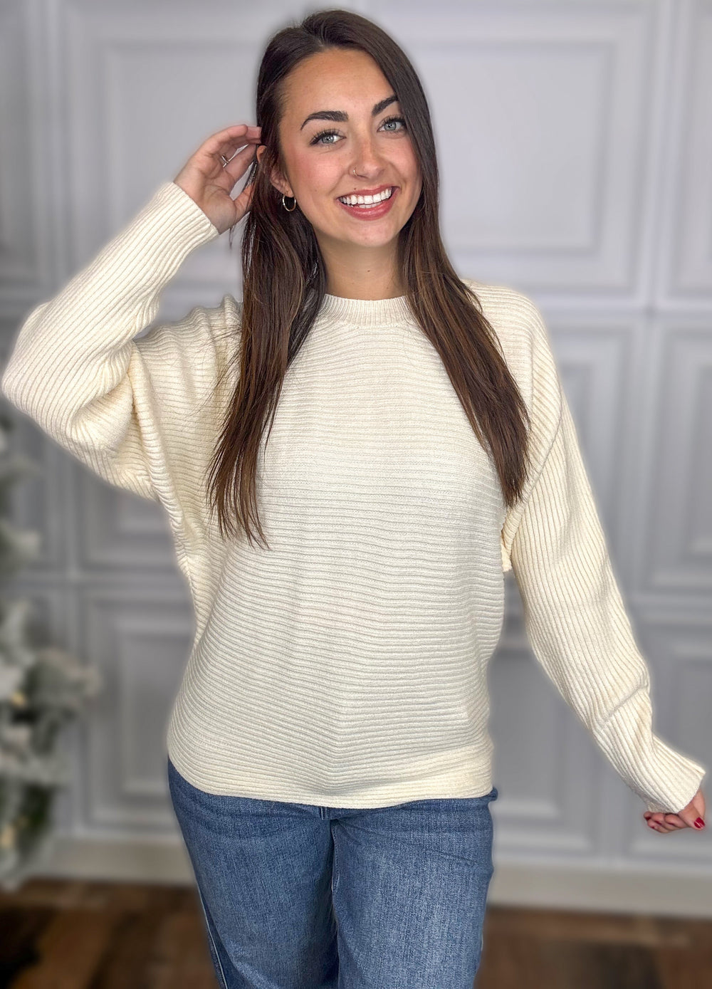 Catch a Chill Mockneck Sweater - Multiple Colors