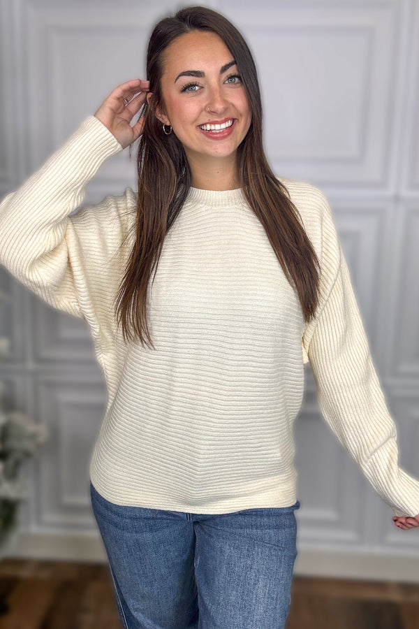Catch a Chill Mockneck Sweater - Multiple Colors