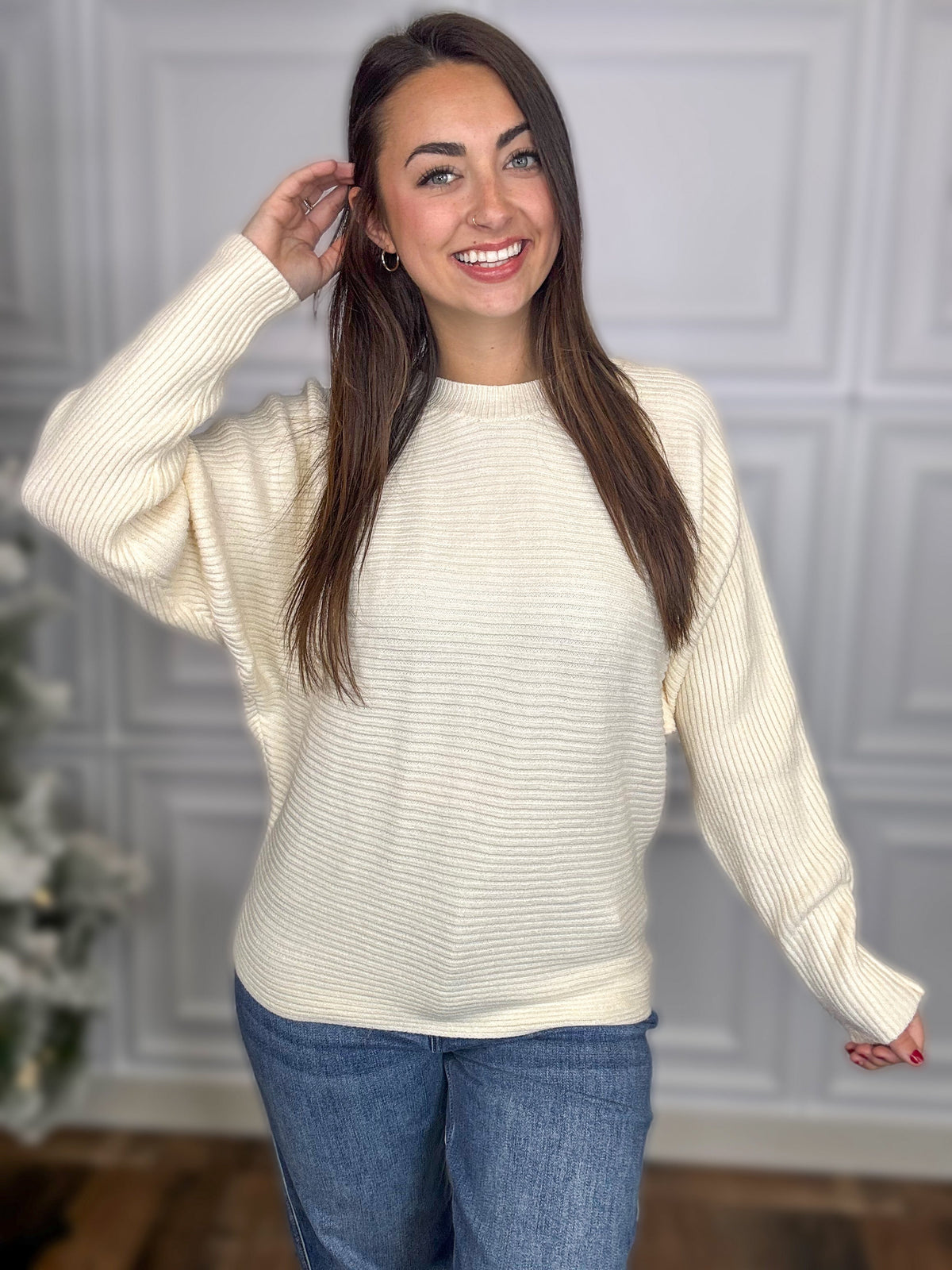 Catch a Chill Mockneck Sweater - Multiple Colors