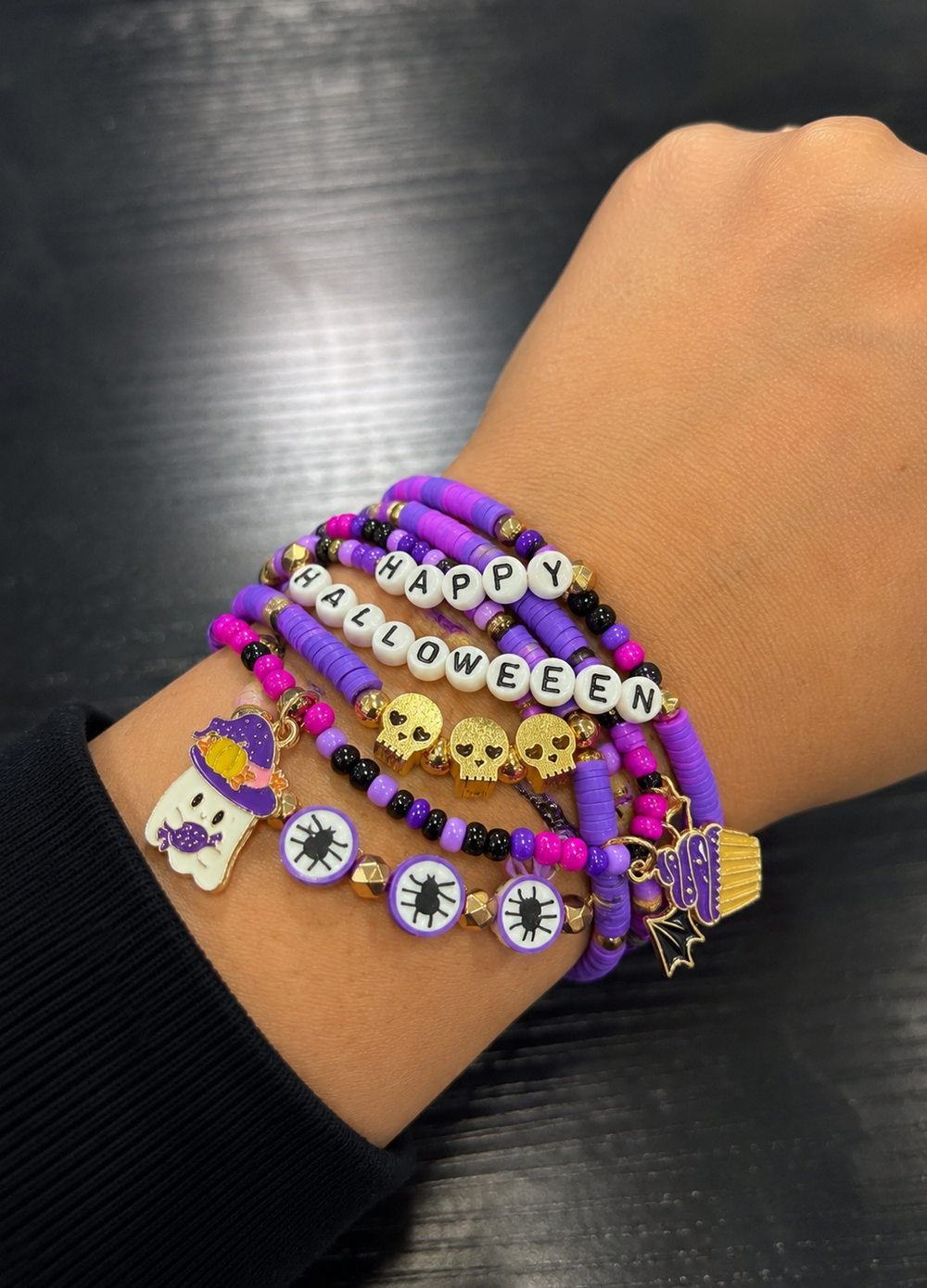Boo Squad Bracelet Stack - Multiple Colors