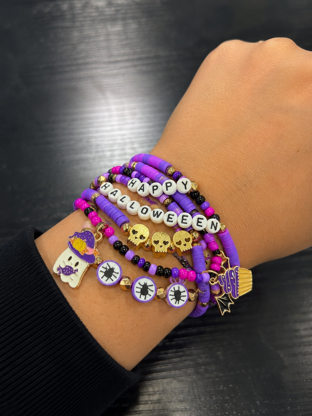 Boo Squad Bracelet Stack - Multiple Colors