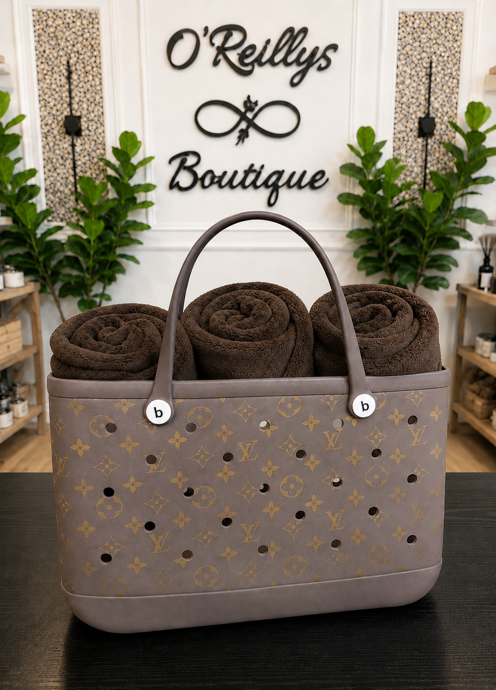 Exclusive Boujee Bag - Brown