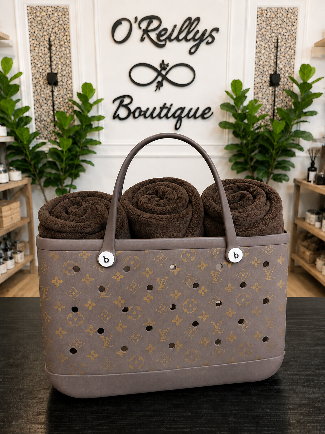 Exclusive Boujee Bag - Brown