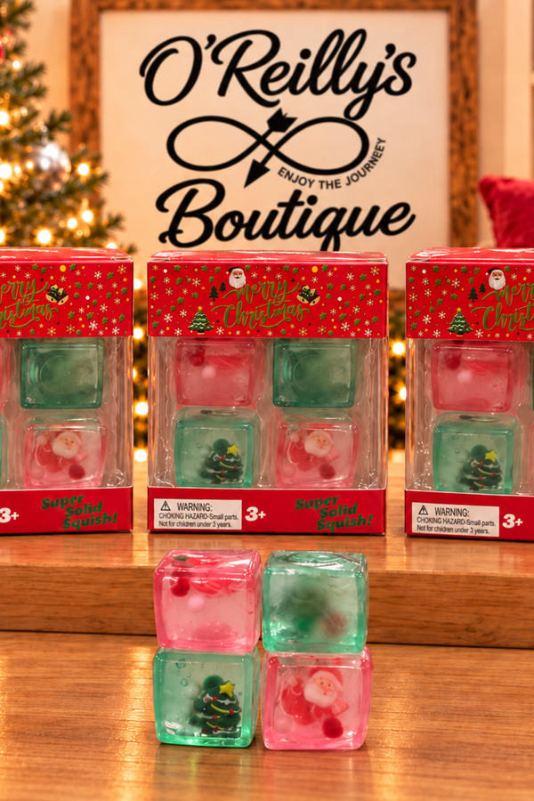 Merry Little Christmas Cube Squishy
