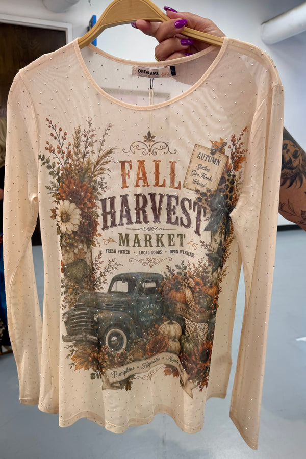 Fall Harvest Market Mesh