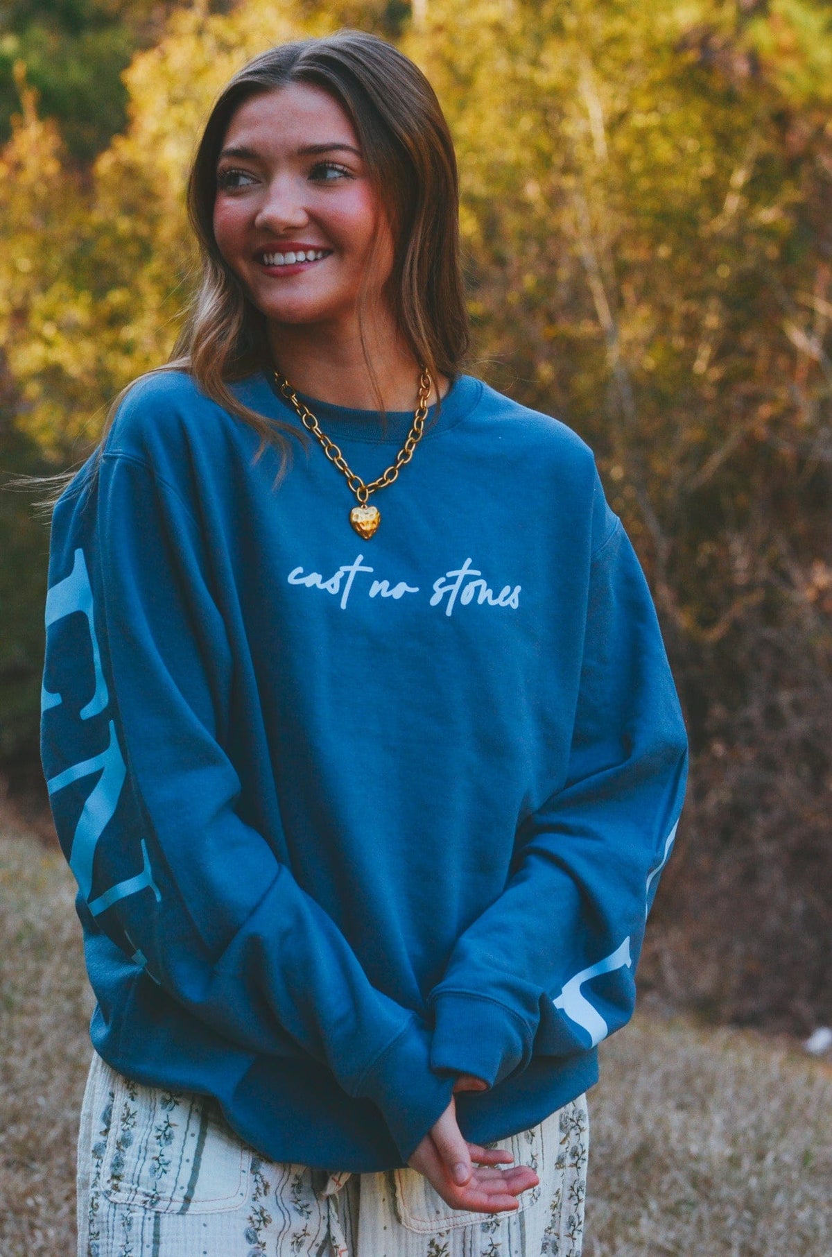 PREORDER- Forgiven Blue Sweatshirt