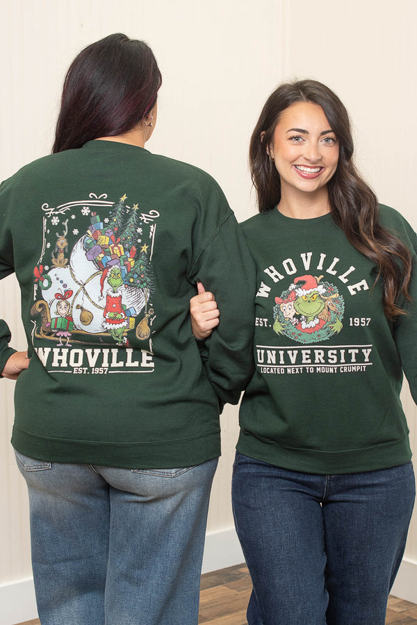 Whoville University Est. 1957 Sweatshirt