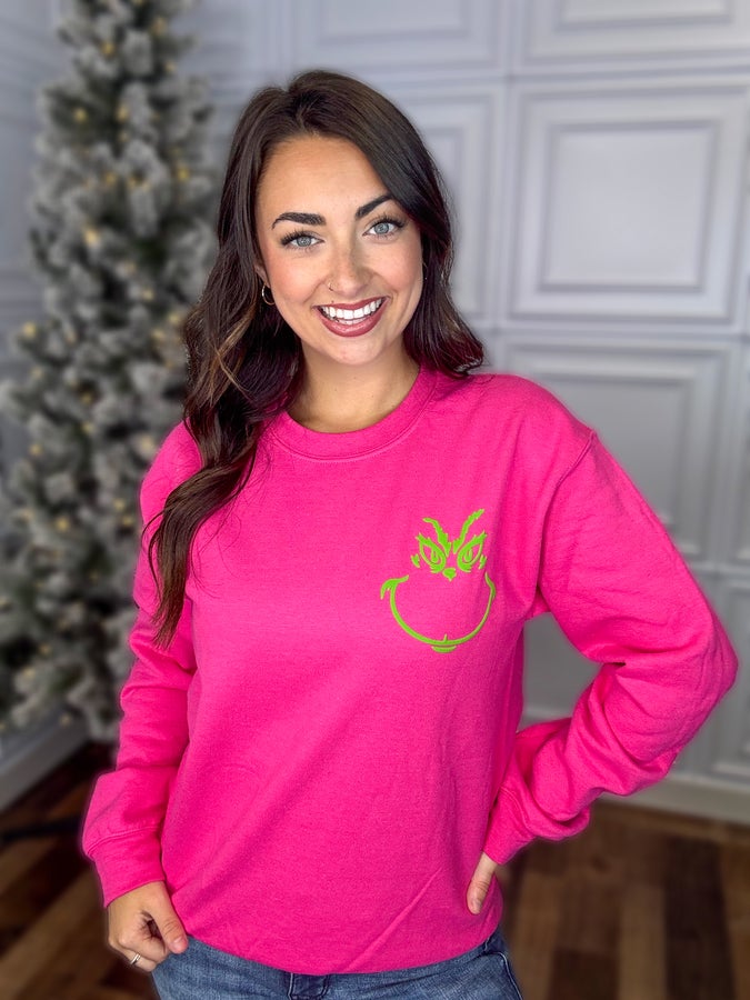 You’re A Mean One Crewneck - 2 Colors
