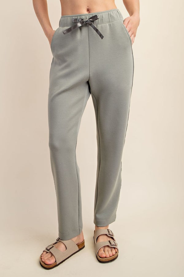 Easy Living Pants - Dusty Sage