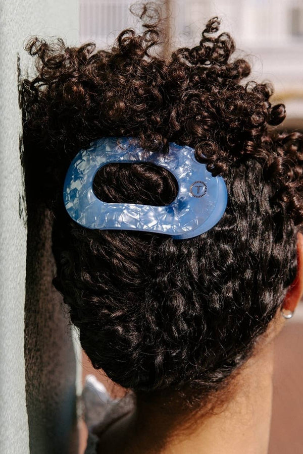 Flat Round Hair Clip | Large-Spring Collection