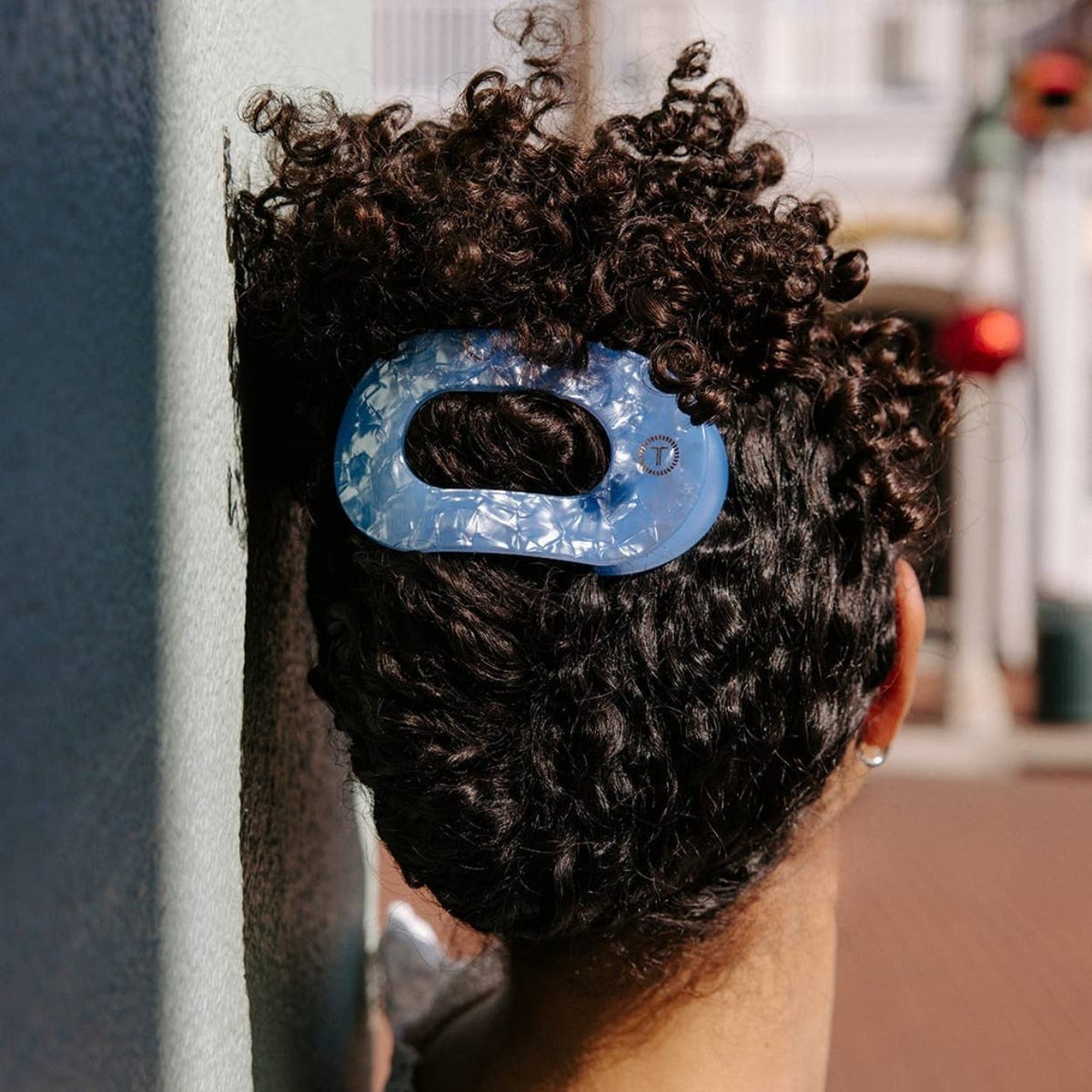 Flat Round Hair Clip | Large-Spring Collection