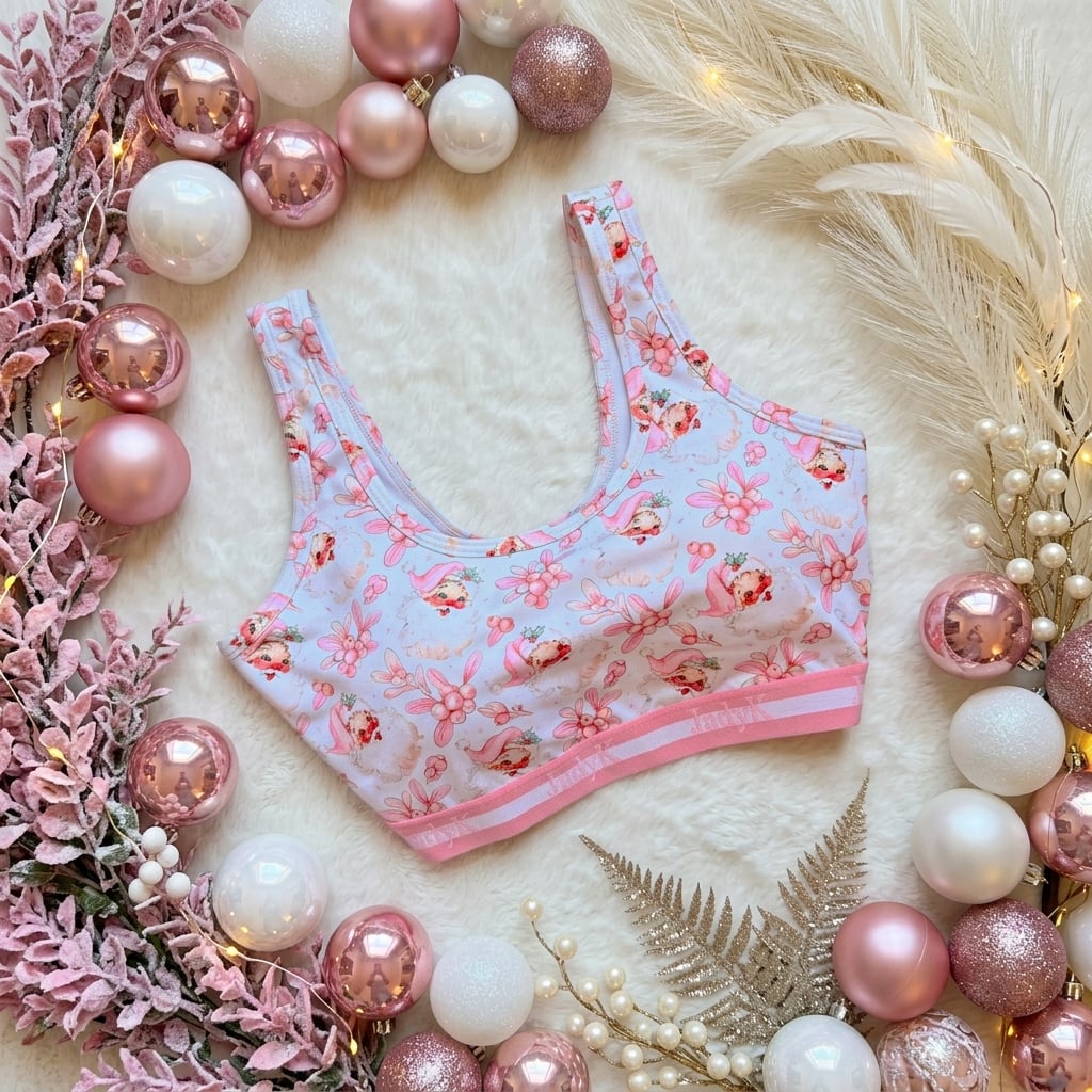 PREORDER- Arya Bra | Christmas Prints | JadyK