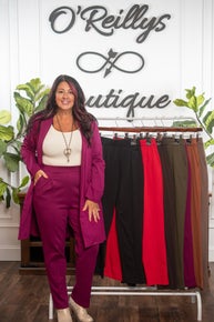 Dear Scarlett The Everywhere Straight Leg Trouser Pant