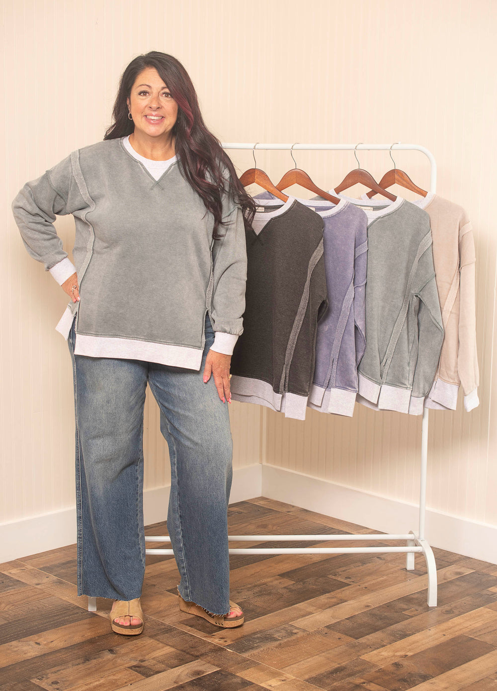 Casual Cool Pullover- Multiple Colors