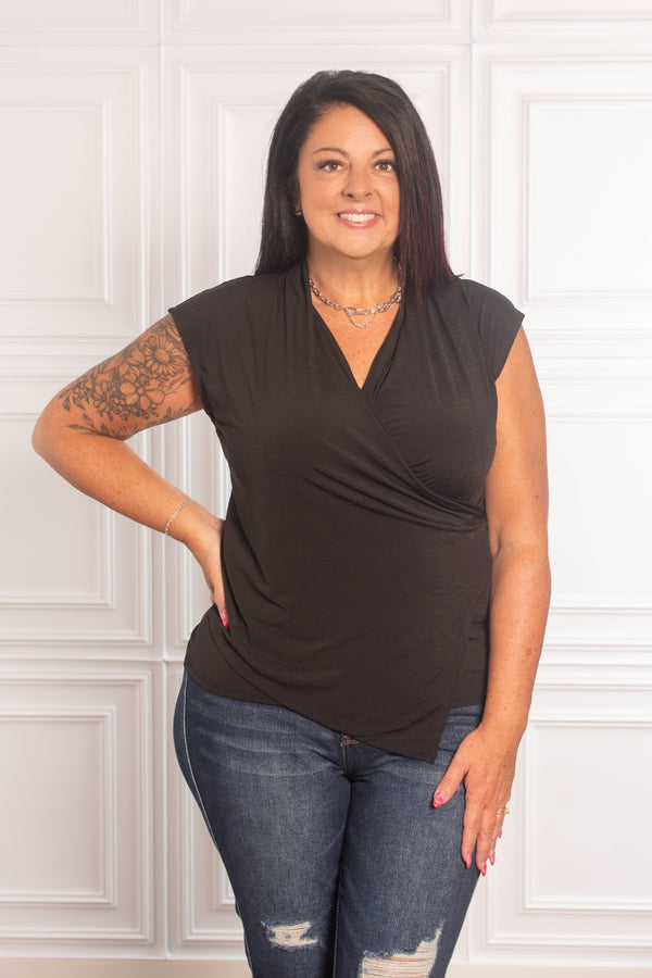 Dear Scarlett Wrap Top