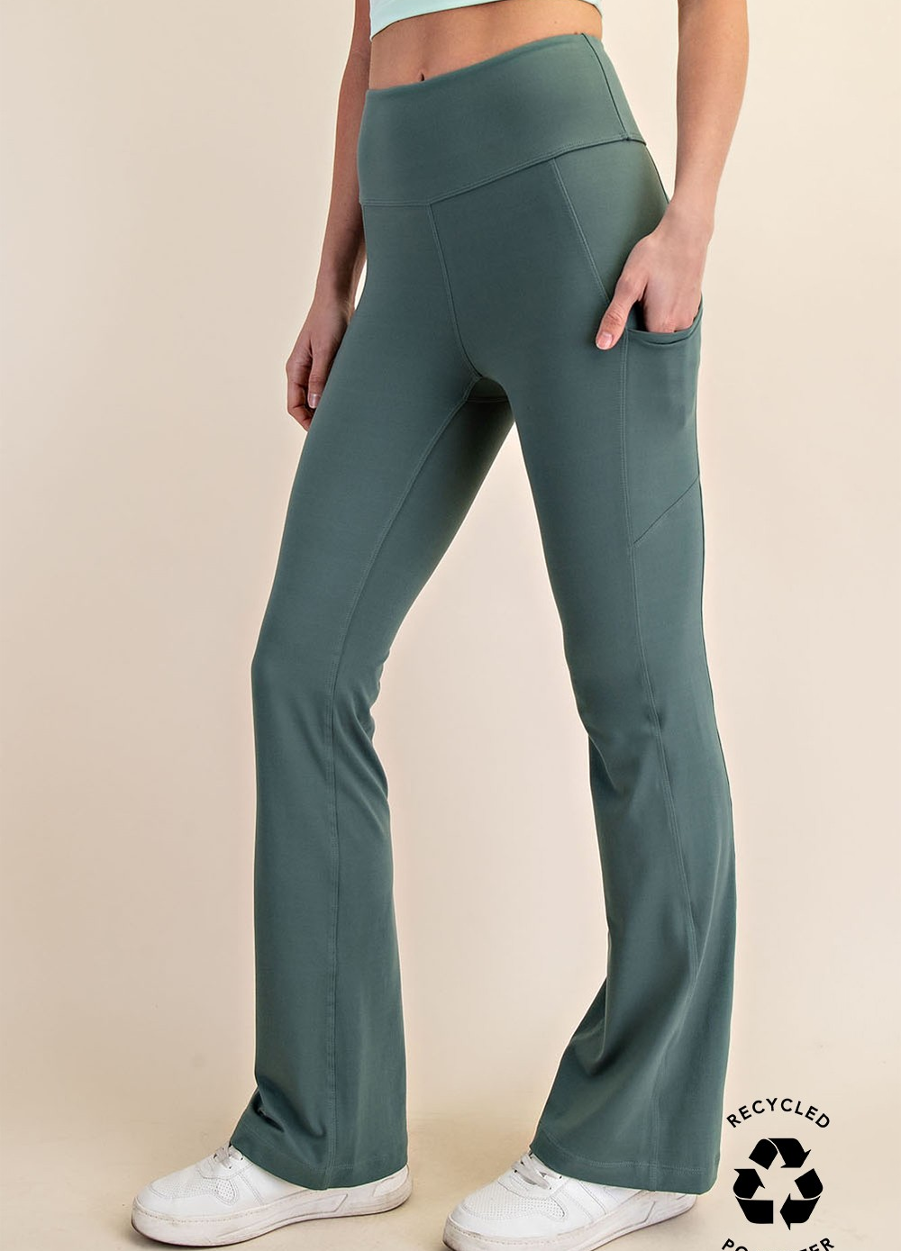 Next Steps Flared Leggings - Multiple Colors