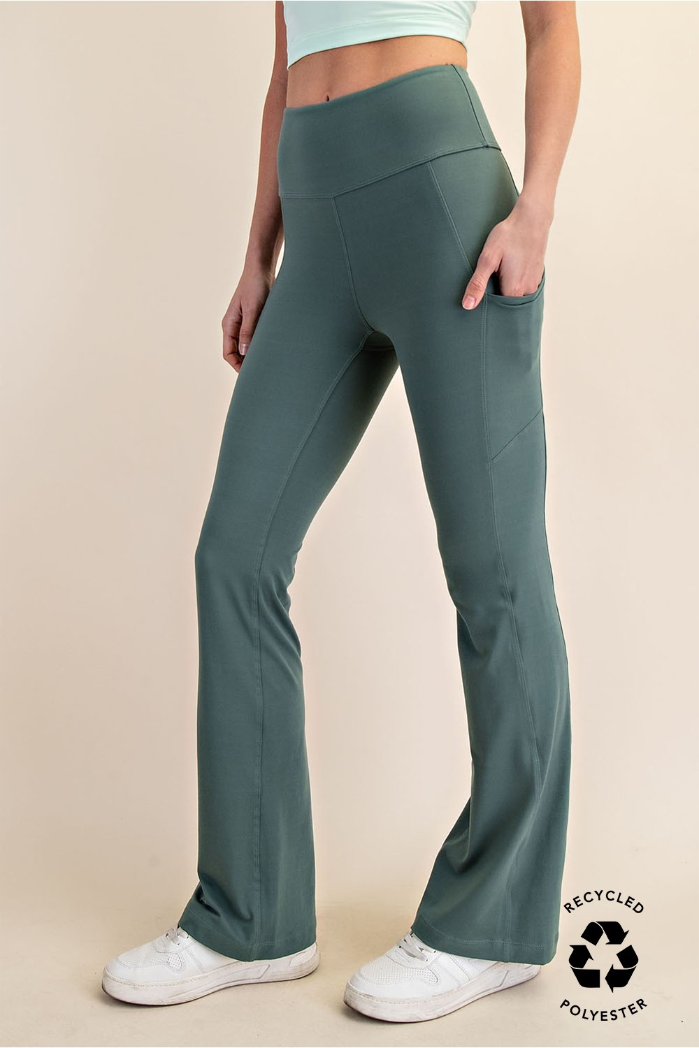 Next Steps Flared Leggings - Multiple Colors