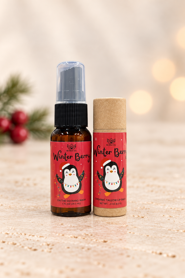 Holiday Lip Balm & Hand Sanitizer Bundle
