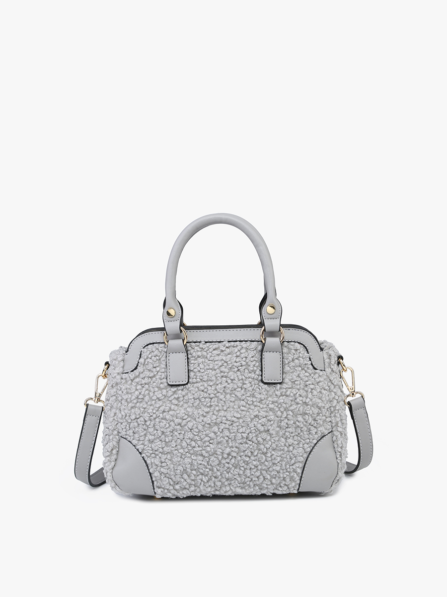 Mckay Sherpa Satchel w/ Dual Handles Jen & Co