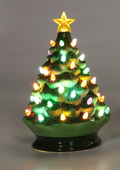 Medium Ceramic Lit Tree