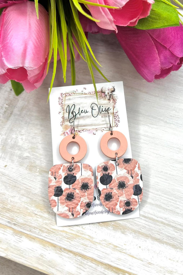 Poppy Fields Earrings