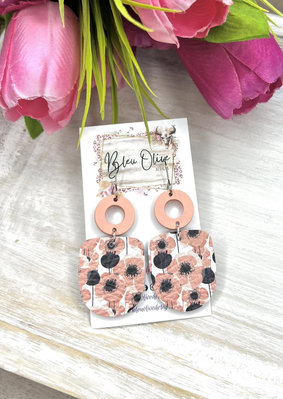 Poppy Fields Earrings