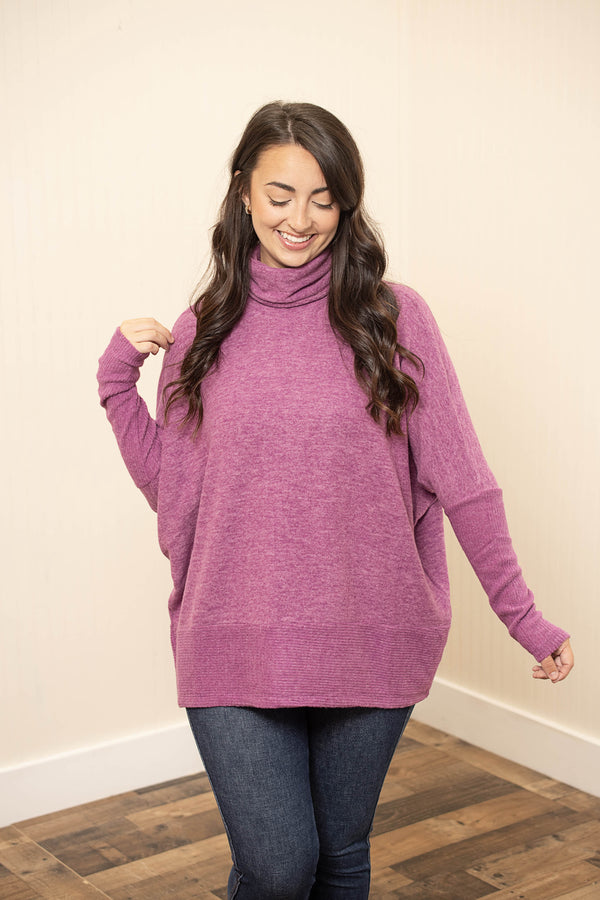 Cozy Up Turtleneck Sweater - Multiple Colors