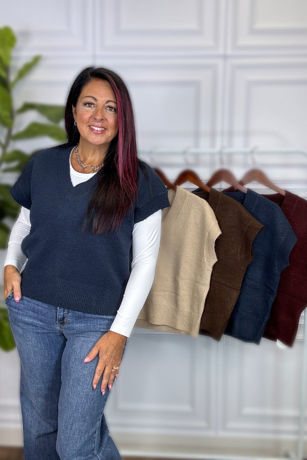 Time's Up Sweater Top - Multiple Colors *Final Sale*