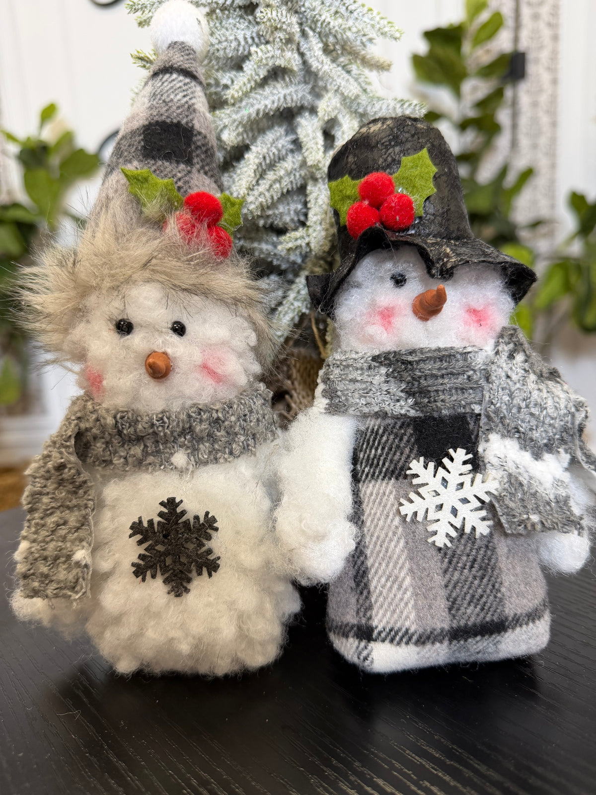 Frosty Snowmen Ornaments