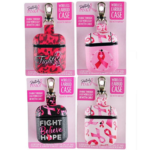 Breast Cancer Awareness Airpod Case - Multiple Designs