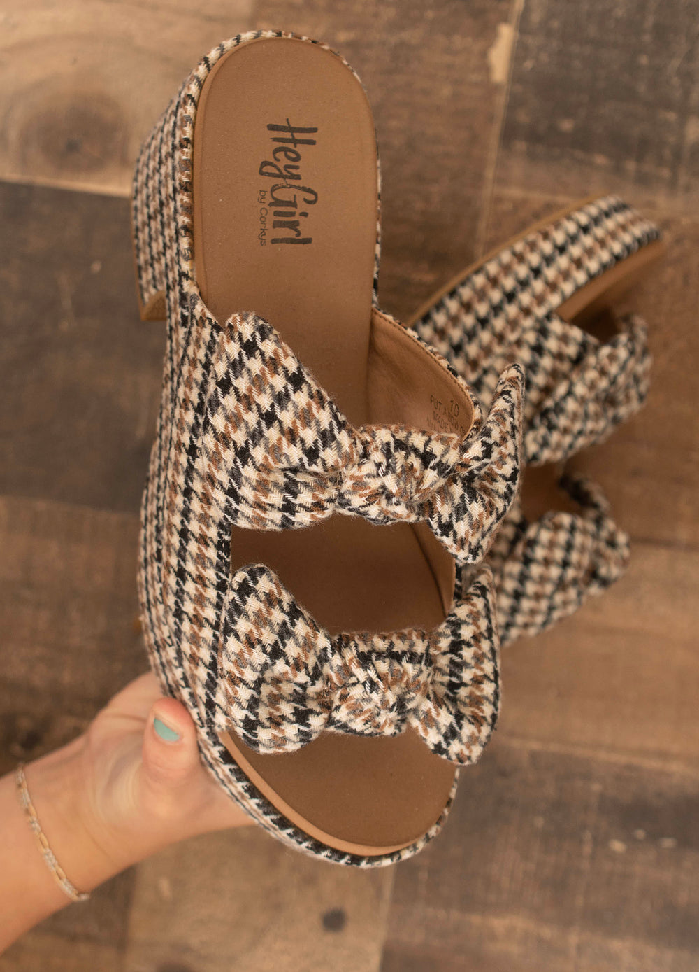 Put a Bow on It Block Sandals
