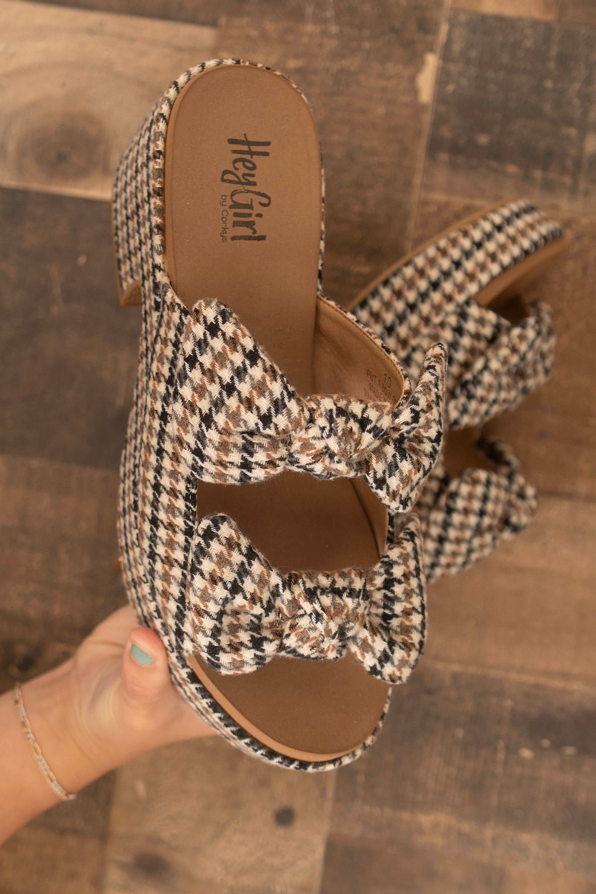 Put a Bow on It Block Sandals