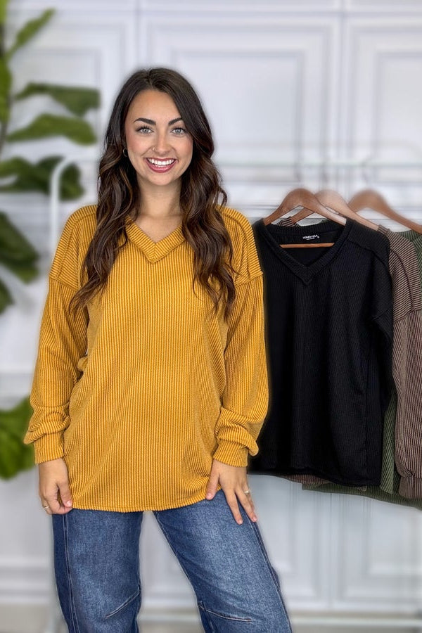 Everyday Ease Top- Multiple Colors