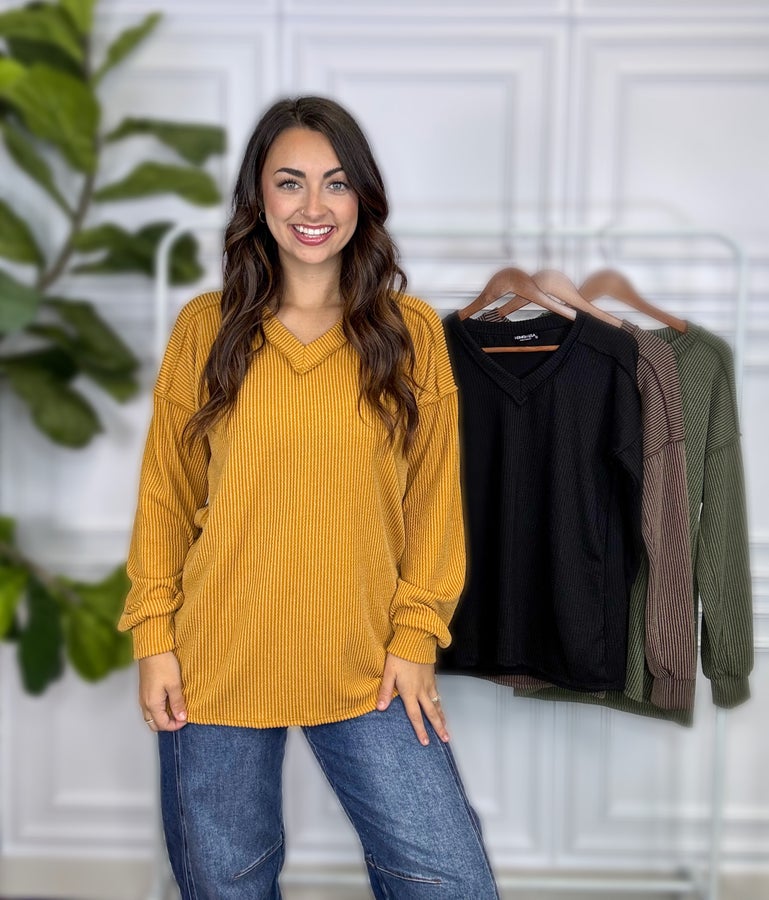 Everyday Ease Top- Multiple Colors