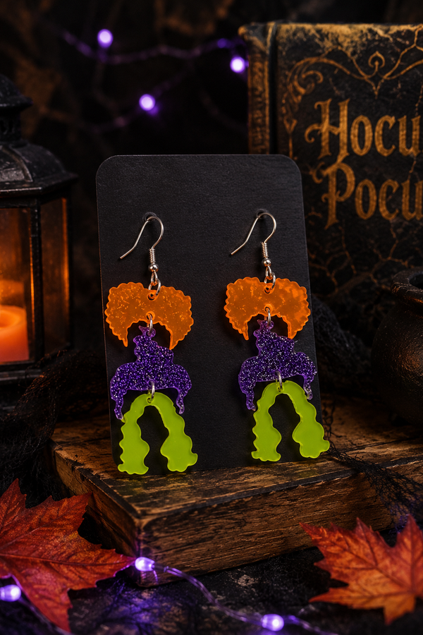 Hocus Pocus Dazzle Earrings