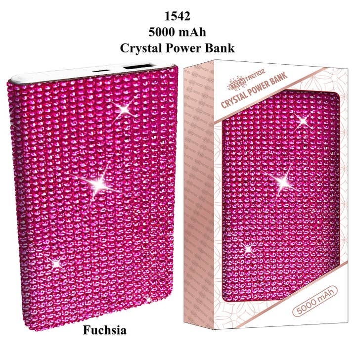10,000 mAH Crystal Power Bank
