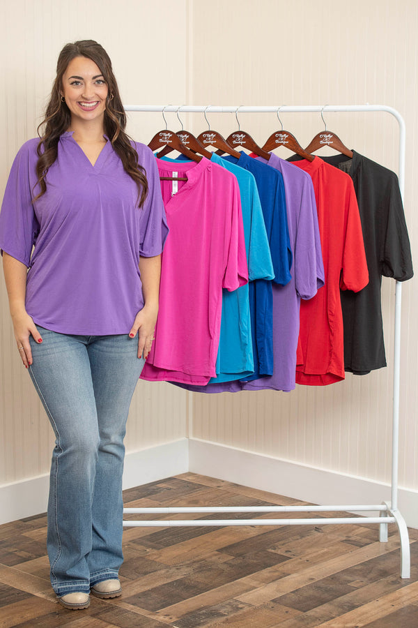 Dear Scarlett Lizzy Breeze Blouse