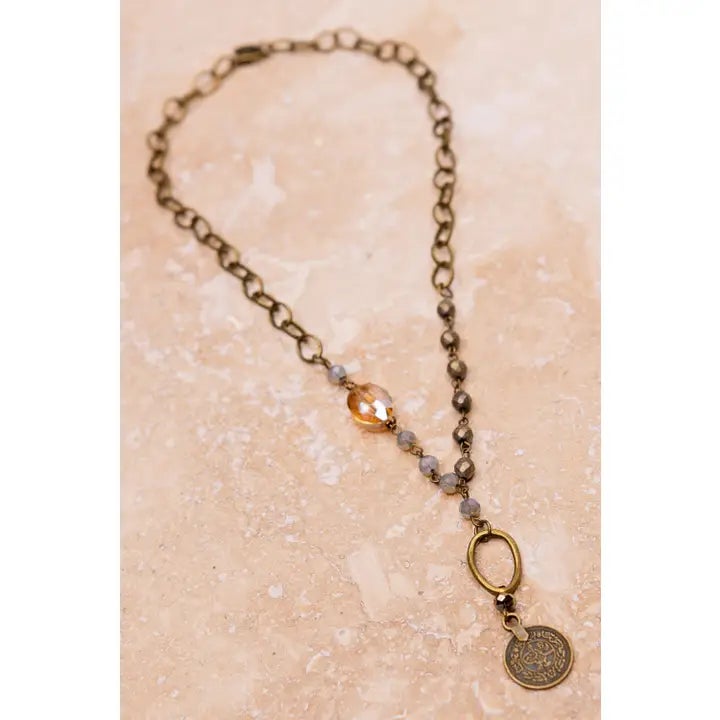 Stay Awhile With Me Necklace