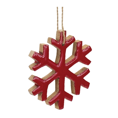 Frozen Whispers Snowflake Ornament