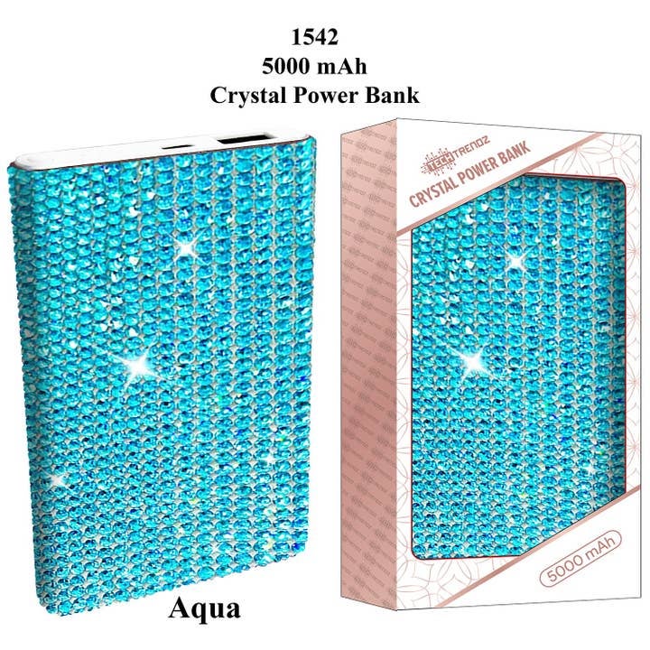 10,000 mAH Crystal Power Bank