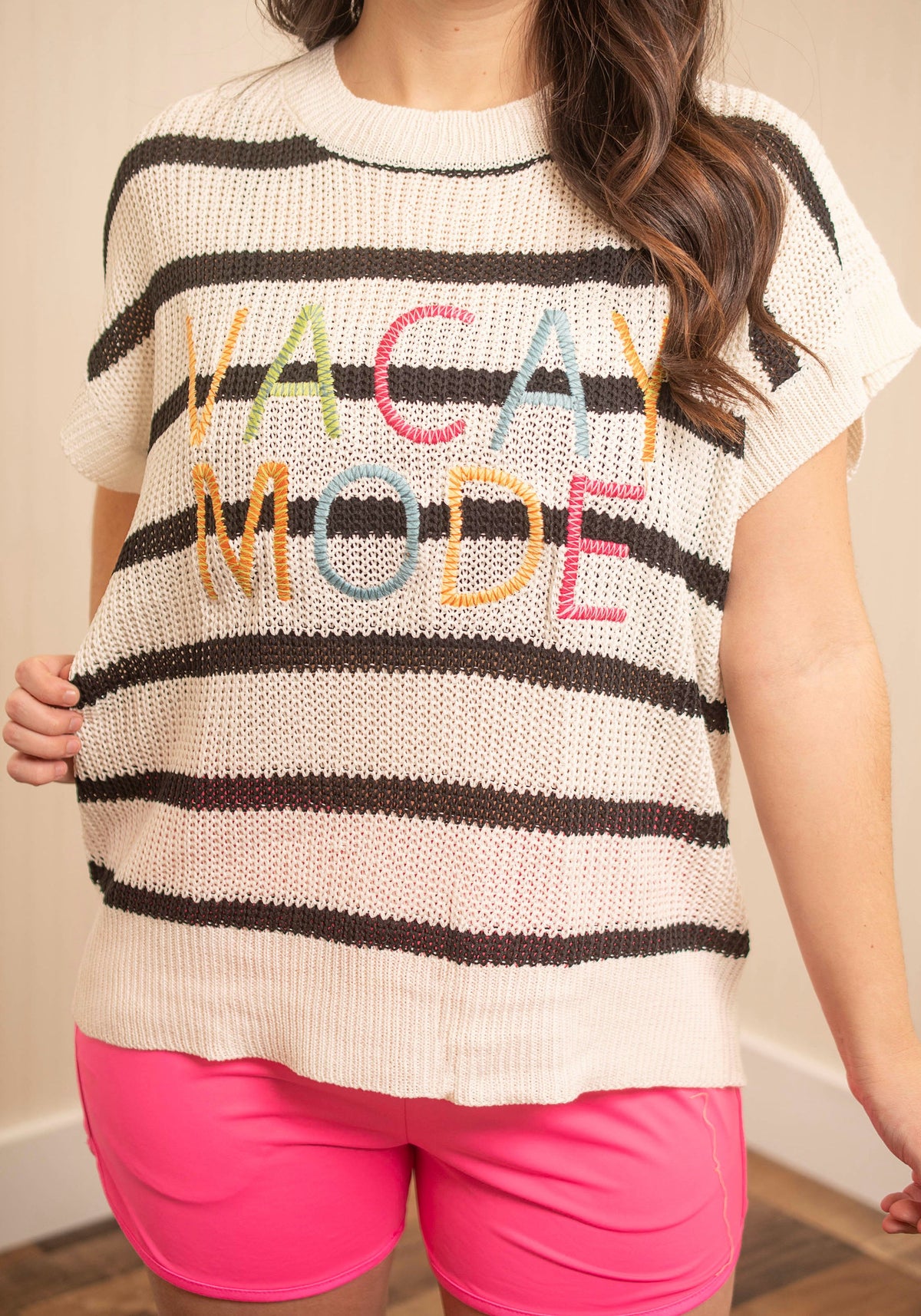 Vacay Mode Sweater - Black