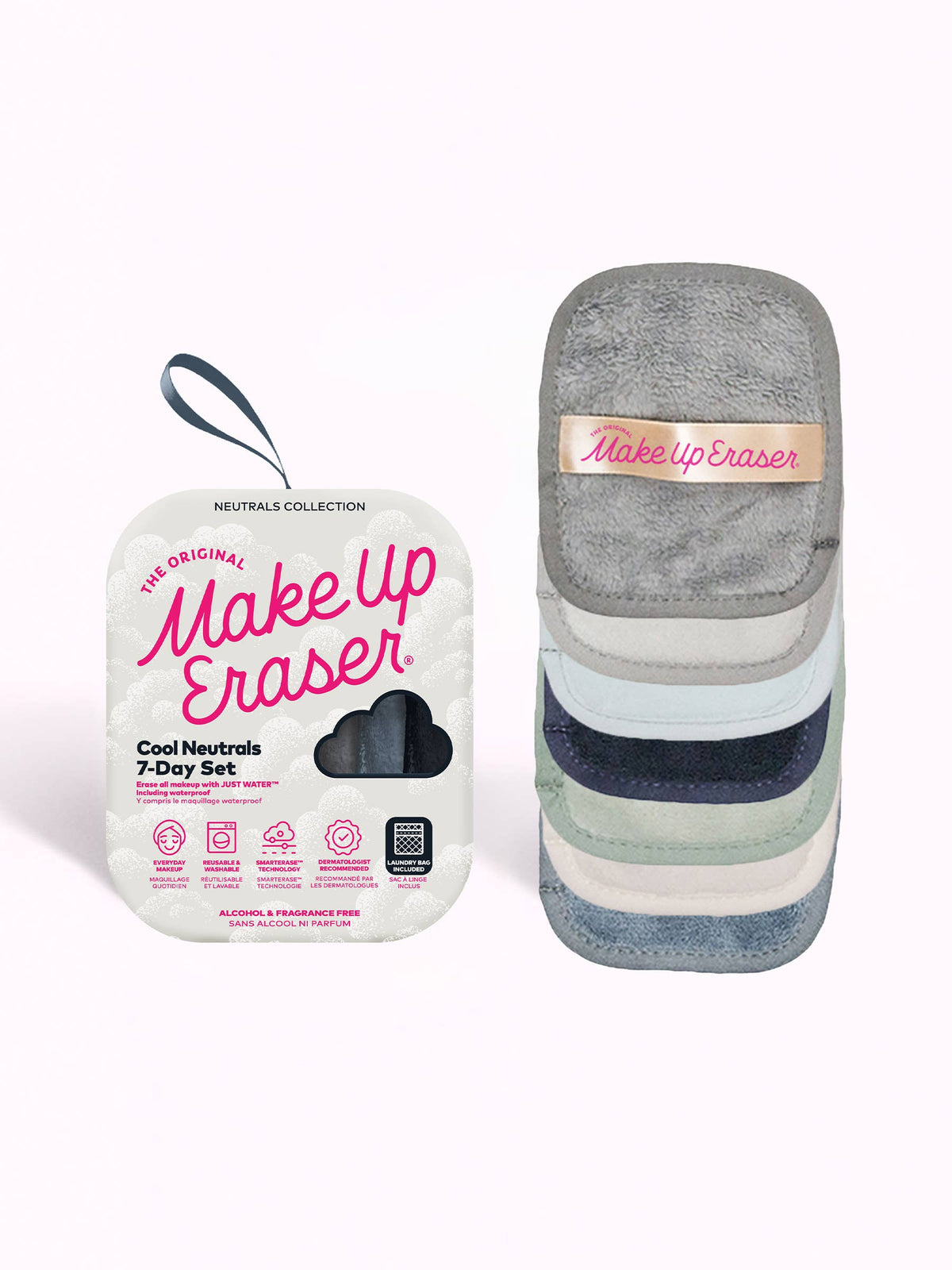 Makeup Eraser Cool Neutral Make-up Eraser 7-Day Set