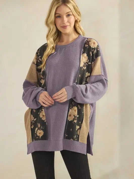 Maple Meadow Floral Top