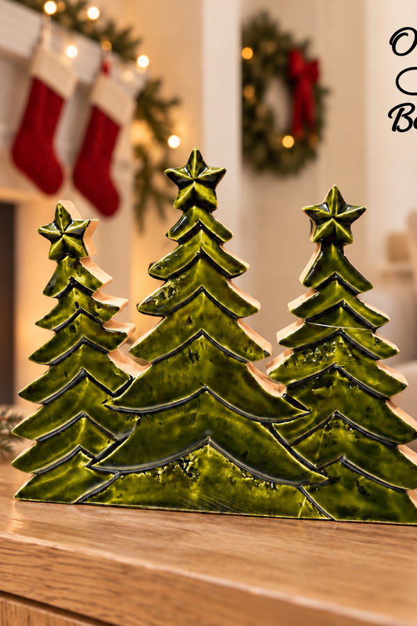 10"H Wood Startop Trees