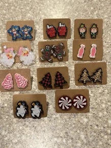 Holiday Stud Earrings