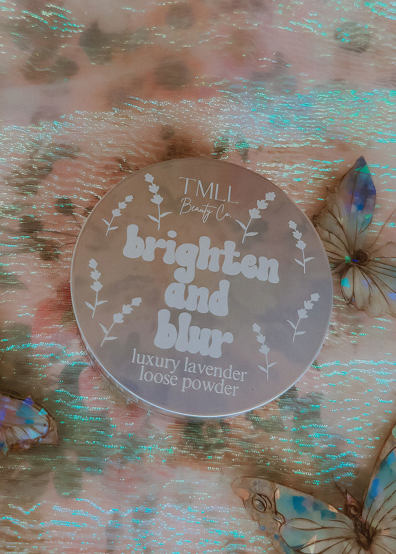 PREORDER- Brighten & Blur Lavender Setting Powder