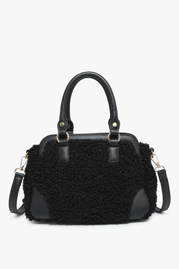 Mckay Sherpa Satchel w/ Dual Handles Jen & Co